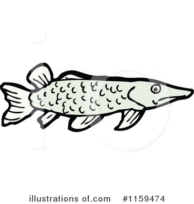 Royalty-Free (RF) Fish Clipart Illustration by lineartestpilot - Stock Sample #1159474