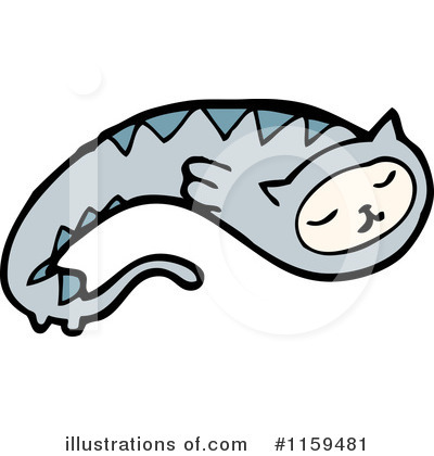 Royalty-Free (RF) Fish Clipart Illustration by lineartestpilot - Stock Sample #1159481