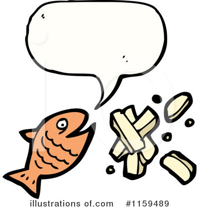 Royalty-Free (RF) Fish Clipart Illustration by lineartestpilot - Stock Sample #1159489