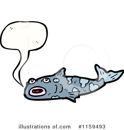 Royalty-Free (RF) Fish Clipart Illustration by lineartestpilot - Stock Sample #1159493