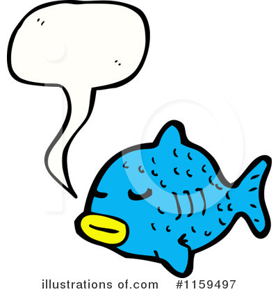 Royalty-Free (RF) Fish Clipart Illustration by lineartestpilot - Stock Sample #1159497
