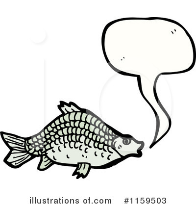 Royalty-Free (RF) Fish Clipart Illustration by lineartestpilot - Stock Sample #1159503