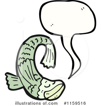 Royalty-Free (RF) Fish Clipart Illustration by lineartestpilot - Stock Sample #1159516