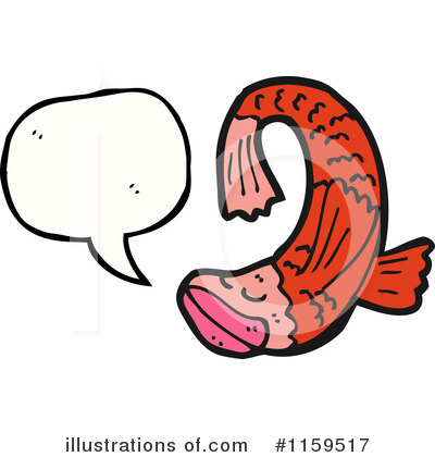 Royalty-Free (RF) Fish Clipart Illustration by lineartestpilot - Stock Sample #1159517