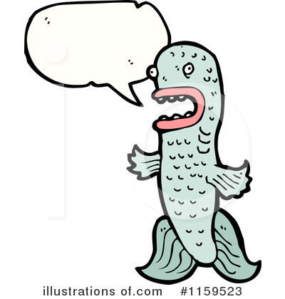 Royalty-Free (RF) Fish Clipart Illustration by lineartestpilot - Stock Sample #1159523