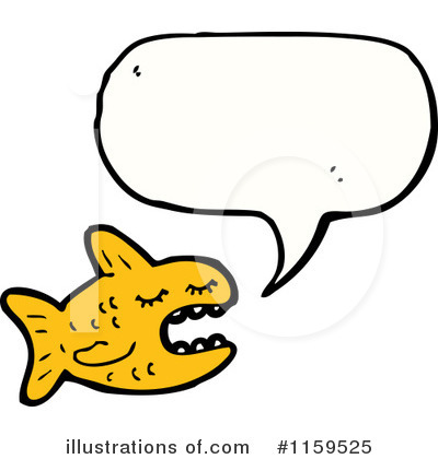 Royalty-Free (RF) Fish Clipart Illustration by lineartestpilot - Stock Sample #1159525
