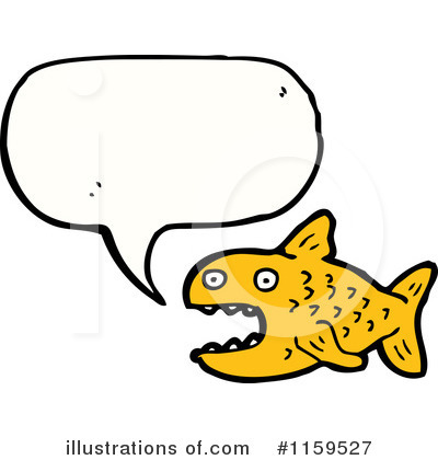 Royalty-Free (RF) Fish Clipart Illustration by lineartestpilot - Stock Sample #1159527