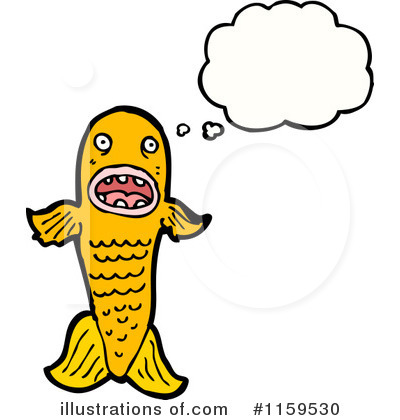 Royalty-Free (RF) Fish Clipart Illustration by lineartestpilot - Stock Sample #1159530