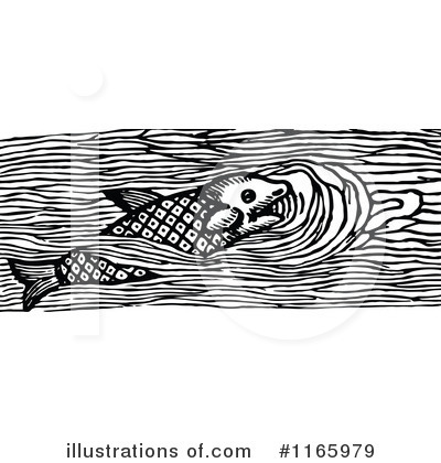Royalty-Free (RF) Fish Clipart Illustration by Prawny Vintage - Stock Sample #1165979