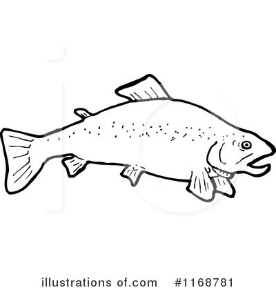 Royalty-Free (RF) Fish Clipart Illustration by lineartestpilot - Stock Sample #1168781