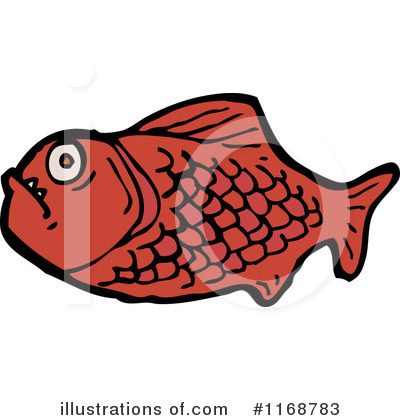 Royalty-Free (RF) Fish Clipart Illustration by lineartestpilot - Stock Sample #1168783