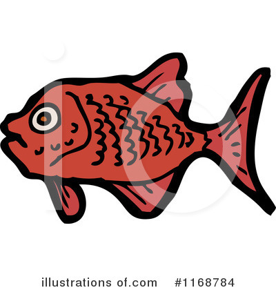 Royalty-Free (RF) Fish Clipart Illustration by lineartestpilot - Stock Sample #1168784