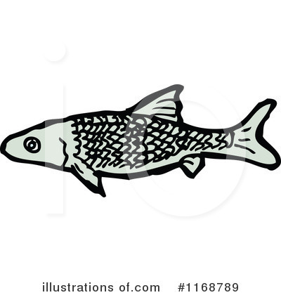 Royalty-Free (RF) Fish Clipart Illustration by lineartestpilot - Stock Sample #1168789