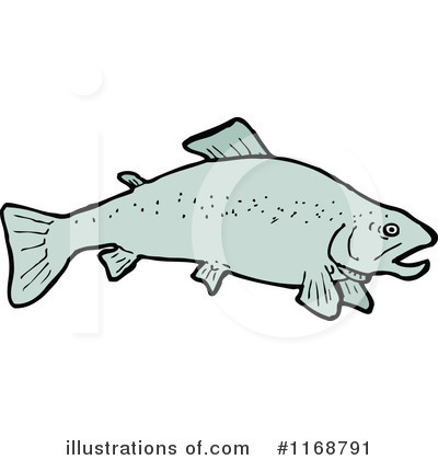 Royalty-Free (RF) Fish Clipart Illustration by lineartestpilot - Stock Sample #1168791