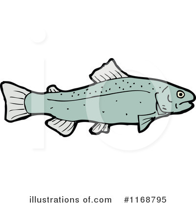 Royalty-Free (RF) Fish Clipart Illustration by lineartestpilot - Stock Sample #1168795