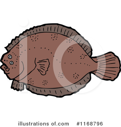 Flounder Clipart #1168796 by lineartestpilot