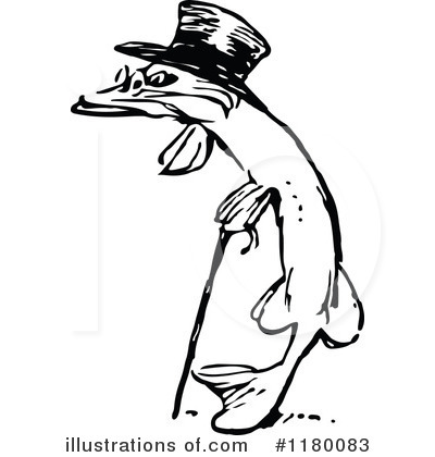 Royalty-Free (RF) Fish Clipart Illustration by Prawny Vintage - Stock Sample #1180083