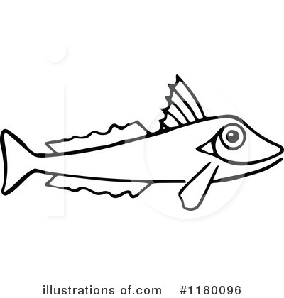 Royalty-Free (RF) Fish Clipart Illustration by Prawny Vintage - Stock Sample #1180096