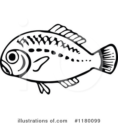 Royalty-Free (RF) Fish Clipart Illustration by Prawny Vintage - Stock Sample #1180099
