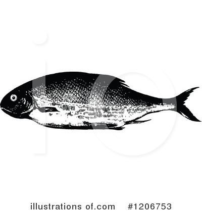 Royalty-Free (RF) Fish Clipart Illustration by Prawny Vintage - Stock Sample #1206753