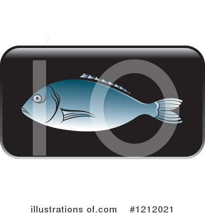 Royalty-Free (RF) Fish Clipart Illustration by Lal Perera - Stock Sample #1212021