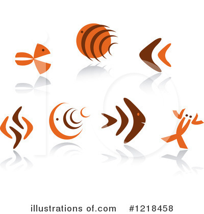 Royalty-Free (RF) Fish Clipart Illustration by Vector Tradition SM - Stock Sample #1218458