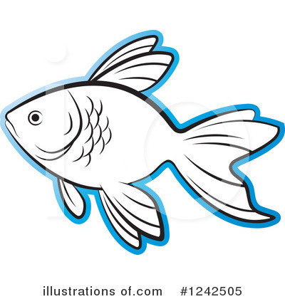 Royalty-Free (RF) Fish Clipart Illustration by Lal Perera - Stock Sample #1242505