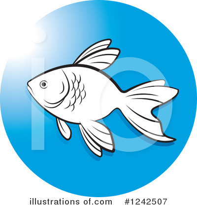 Royalty-Free (RF) Fish Clipart Illustration by Lal Perera - Stock Sample #1242507