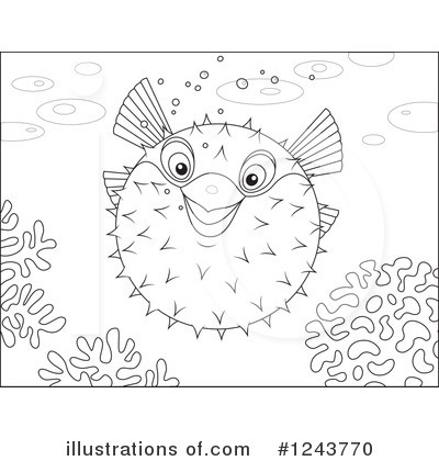 Royalty-Free (RF) Fish Clipart Illustration by Alex Bannykh - Stock Sample #1243770