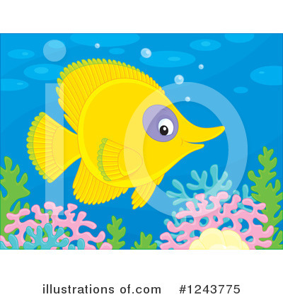 Royalty-Free (RF) Fish Clipart Illustration by Alex Bannykh - Stock Sample #1243775