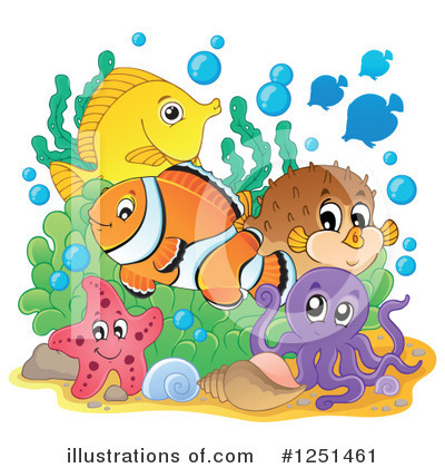 Starfish Clipart #1251461 by visekart