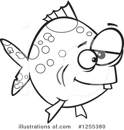 Royalty-Free (RF) Fish Clipart Illustration by toonaday - Stock Sample #1255380
