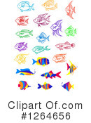 Fish Clipart #1264656 by Vector Tradition SM