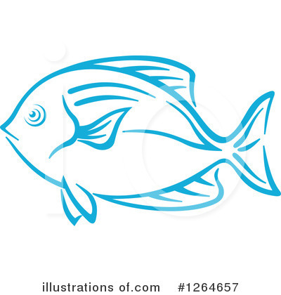 Royalty-Free (RF) Fish Clipart Illustration by Vector Tradition SM - Stock Sample #1264657