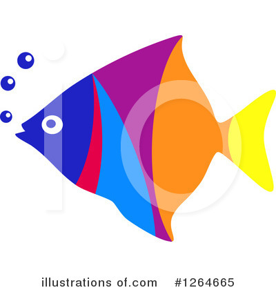 Royalty-Free (RF) Fish Clipart Illustration by Vector Tradition SM - Stock Sample #1264665