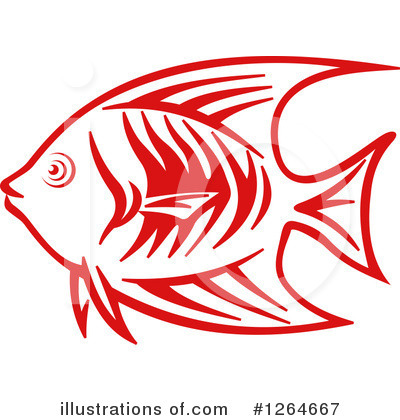 Royalty-Free (RF) Fish Clipart Illustration by Vector Tradition SM - Stock Sample #1264667