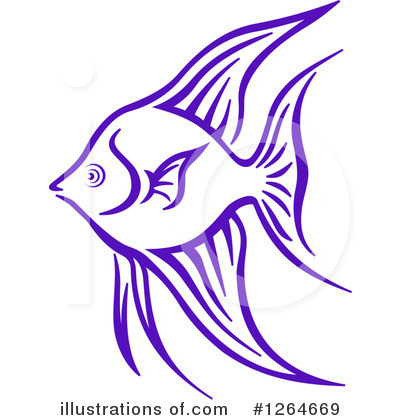 Royalty-Free (RF) Fish Clipart Illustration by Vector Tradition SM - Stock Sample #1264669