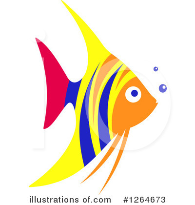 Angelfish Clipart #1264673 by Vector Tradition SM