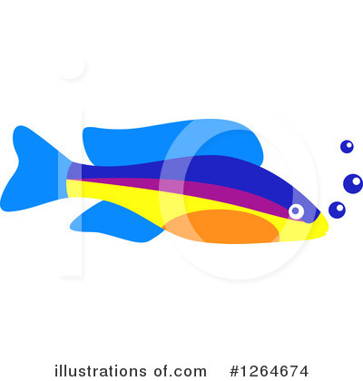 Royalty-Free (RF) Fish Clipart Illustration by Vector Tradition SM - Stock Sample #1264674