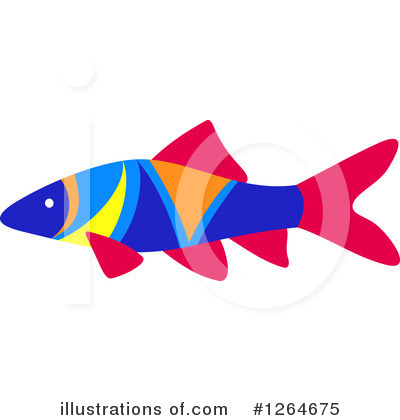 Royalty-Free (RF) Fish Clipart Illustration by Vector Tradition SM - Stock Sample #1264675