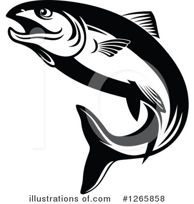 Trout Clipart #1265858 by Vector Tradition SM