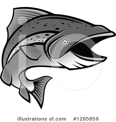 Trout Clipart #1265859 by Vector Tradition SM