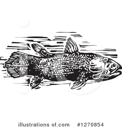 Royalty-Free (RF) Fish Clipart Illustration by xunantunich - Stock Sample #1270854