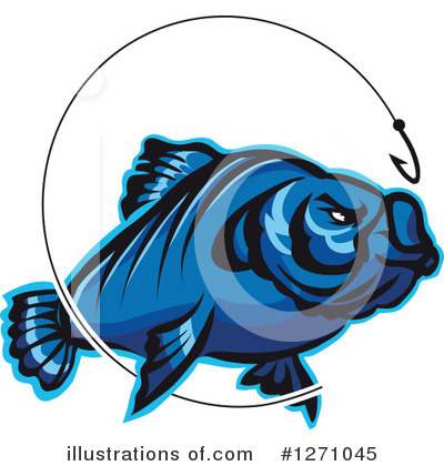 Trout Clipart #1271045 by Vector Tradition SM