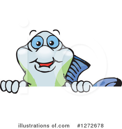 Royalty-Free (RF) Fish Clipart Illustration by Dennis Holmes Designs - Stock Sample #1272678