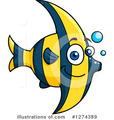 Royalty-Free (RF) Fish Clipart Illustration by Vector Tradition SM - Stock Sample #1274389