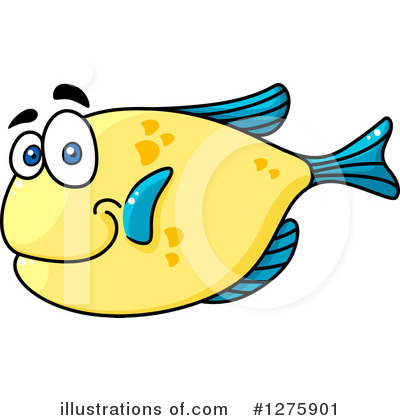 Royalty-Free (RF) Fish Clipart Illustration by Vector Tradition SM - Stock Sample #1275901
