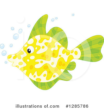 Royalty-Free (RF) Fish Clipart Illustration by Alex Bannykh - Stock Sample #1285786