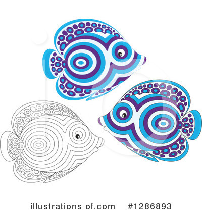 Royalty-Free (RF) Fish Clipart Illustration by Alex Bannykh - Stock Sample #1286893