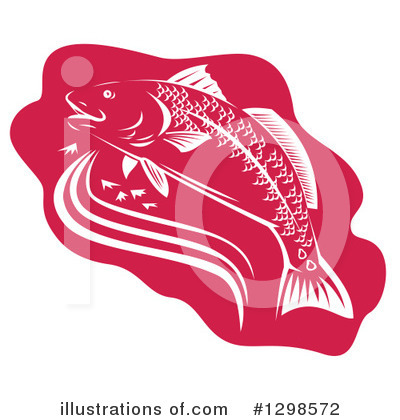 Royalty-Free (RF) Fish Clipart Illustration by patrimonio - Stock Sample #1298572